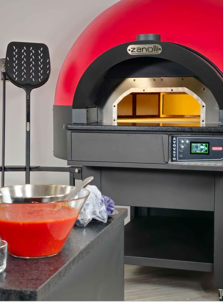 Cuptor pizza pe vatra rotativ Zanolli Augusto PR Electric capacitate 12 pizza