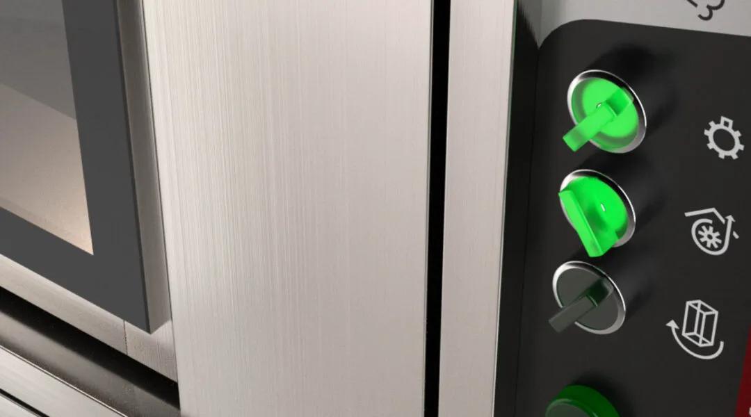 Cuptor rotativ 18 tavi alimentare gaz Zanolli Rotor Wind 3G 2