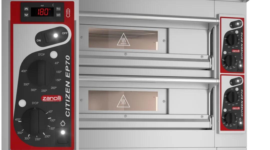 Cuptor 4+4 Pizza Electric Zanolli Citizen EP 2