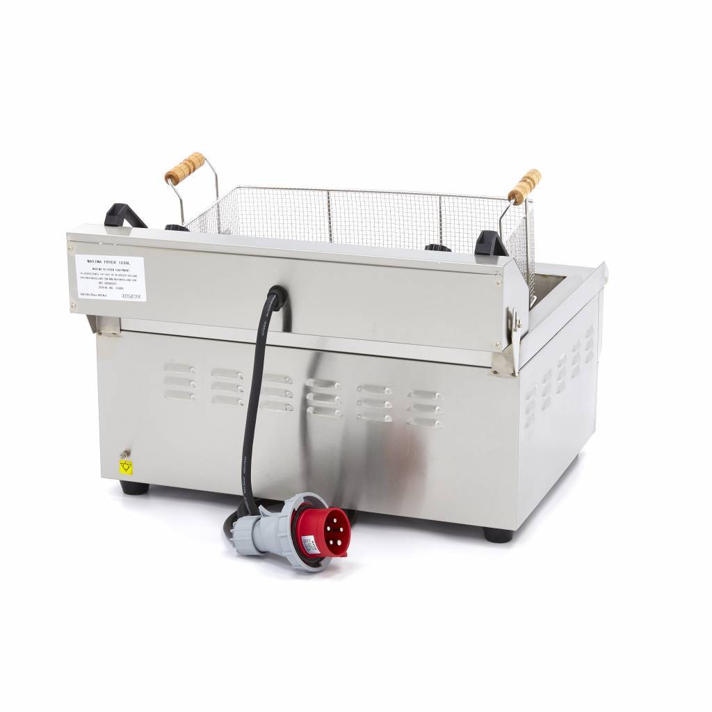 Friteuza gogosi cu robinet Maxima 1 x 30L 3