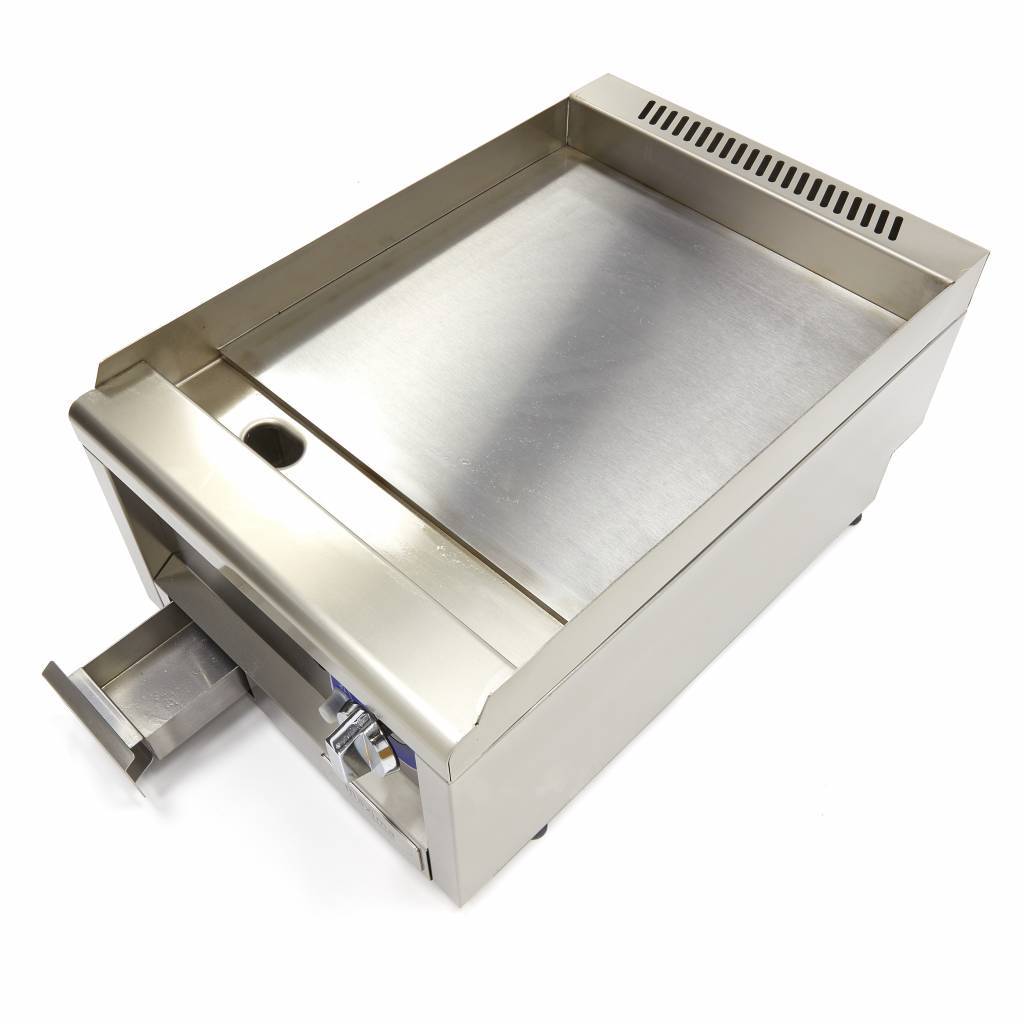 Grill frytop profesional alimentare gaz Maxima-40x60cm 2