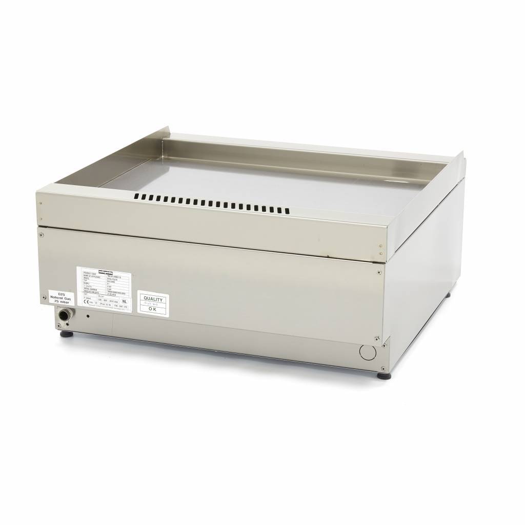 Grill frytop profesional alimentare gaz Maxima-60x60cm 3