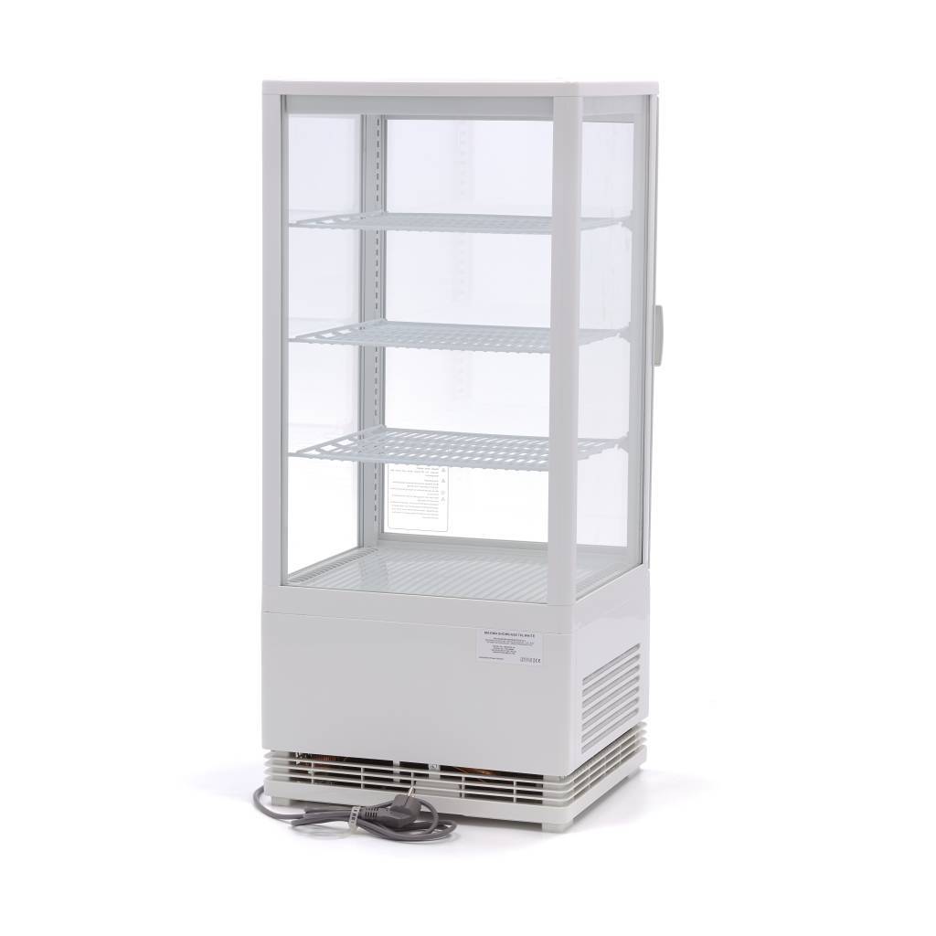 Vitrina frigorifica de prezentare alba Maxima 78L 2