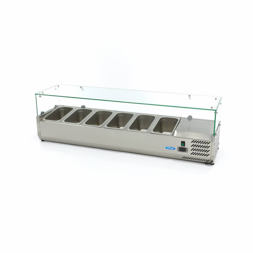 Vitrina frigorifica pentru ingrediente Maxima 150cm-1/3GN 2