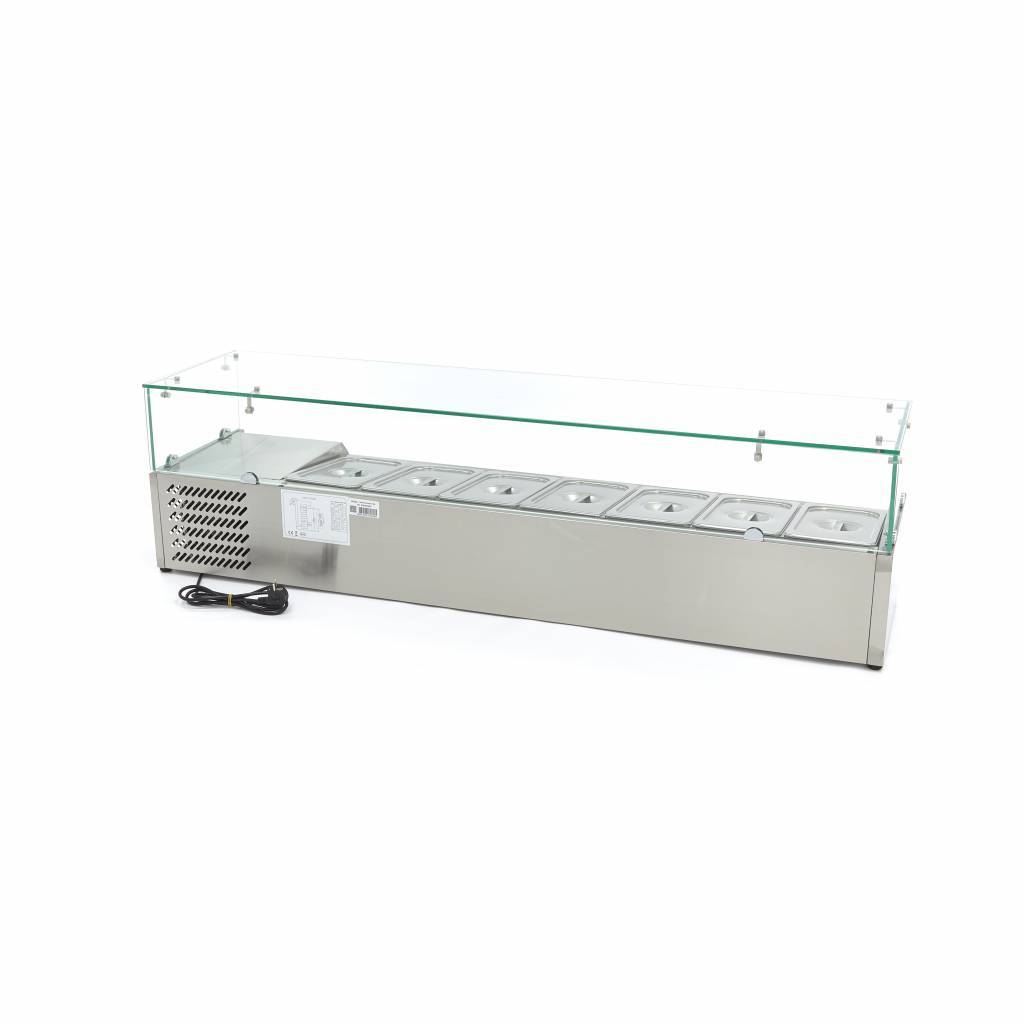 Vitrina frigorifica pentru ingrediente Maxima 160cm-1/3GN 3