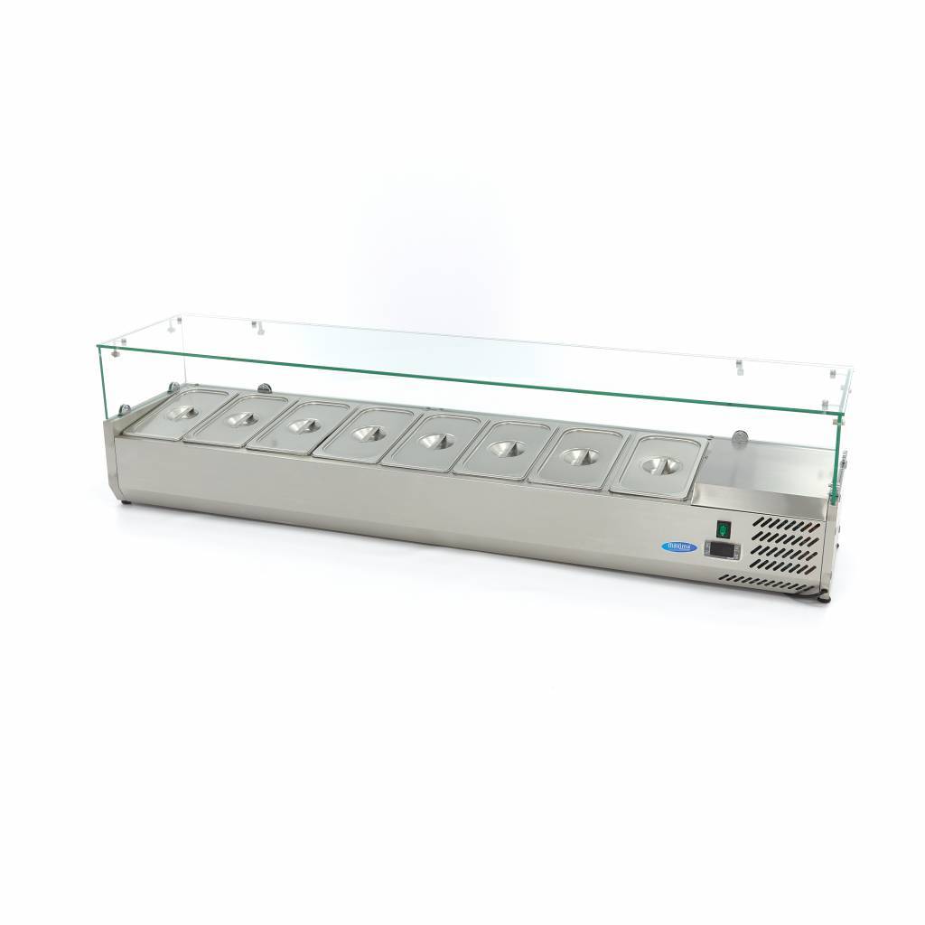 Vitrina frigorifica pentru ingrediente Maxima 180cm-1/3GN