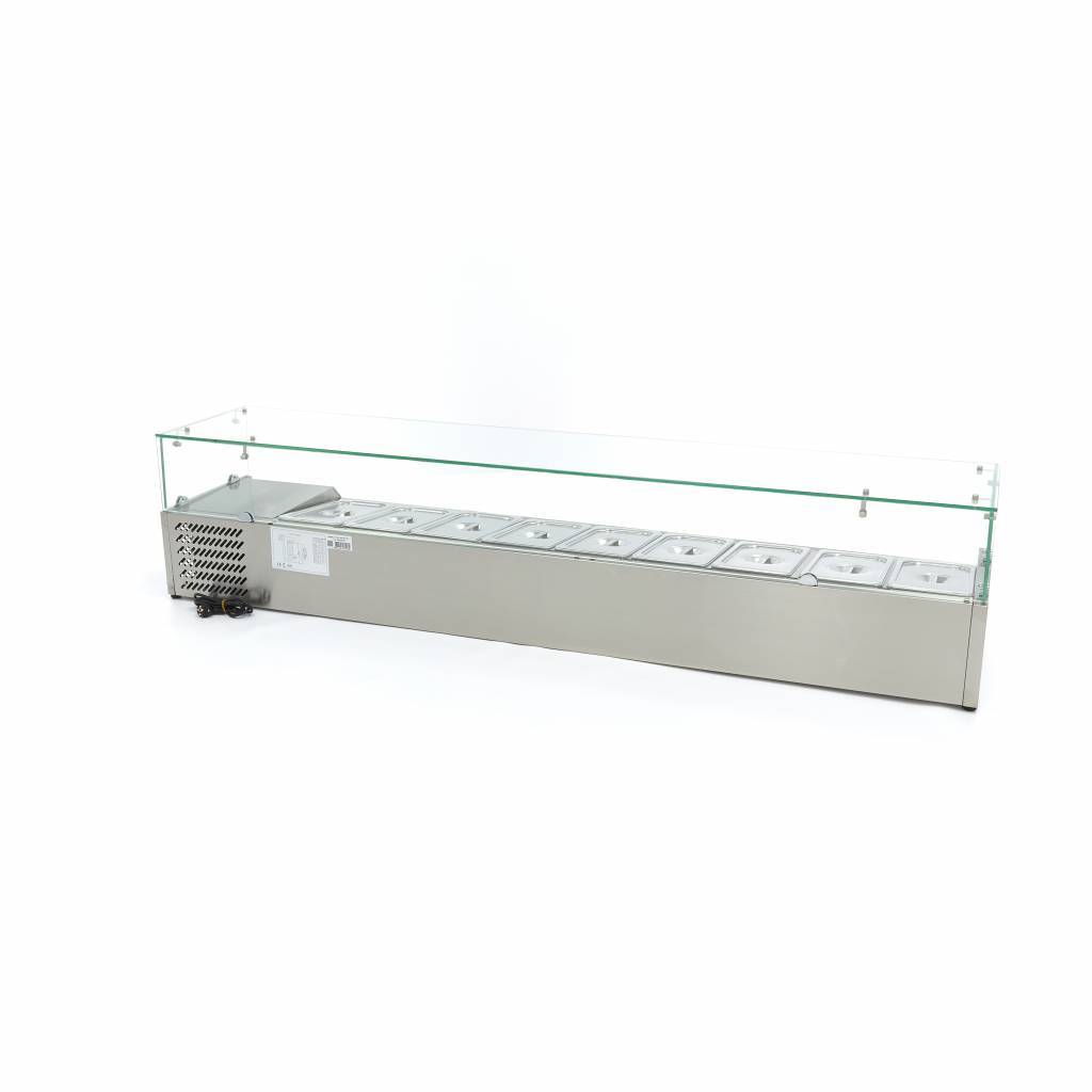 Vitrina frigorifica pentru ingrediente Maxima 200cm-1/3GN 3