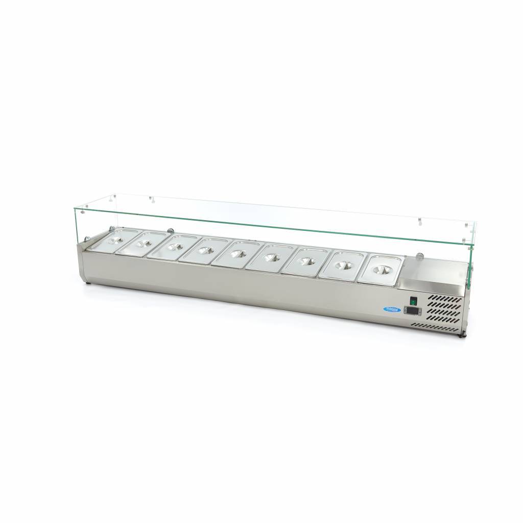 Vitrina frigorifica pentru ingrediente Maxima 200cm-1/3GN