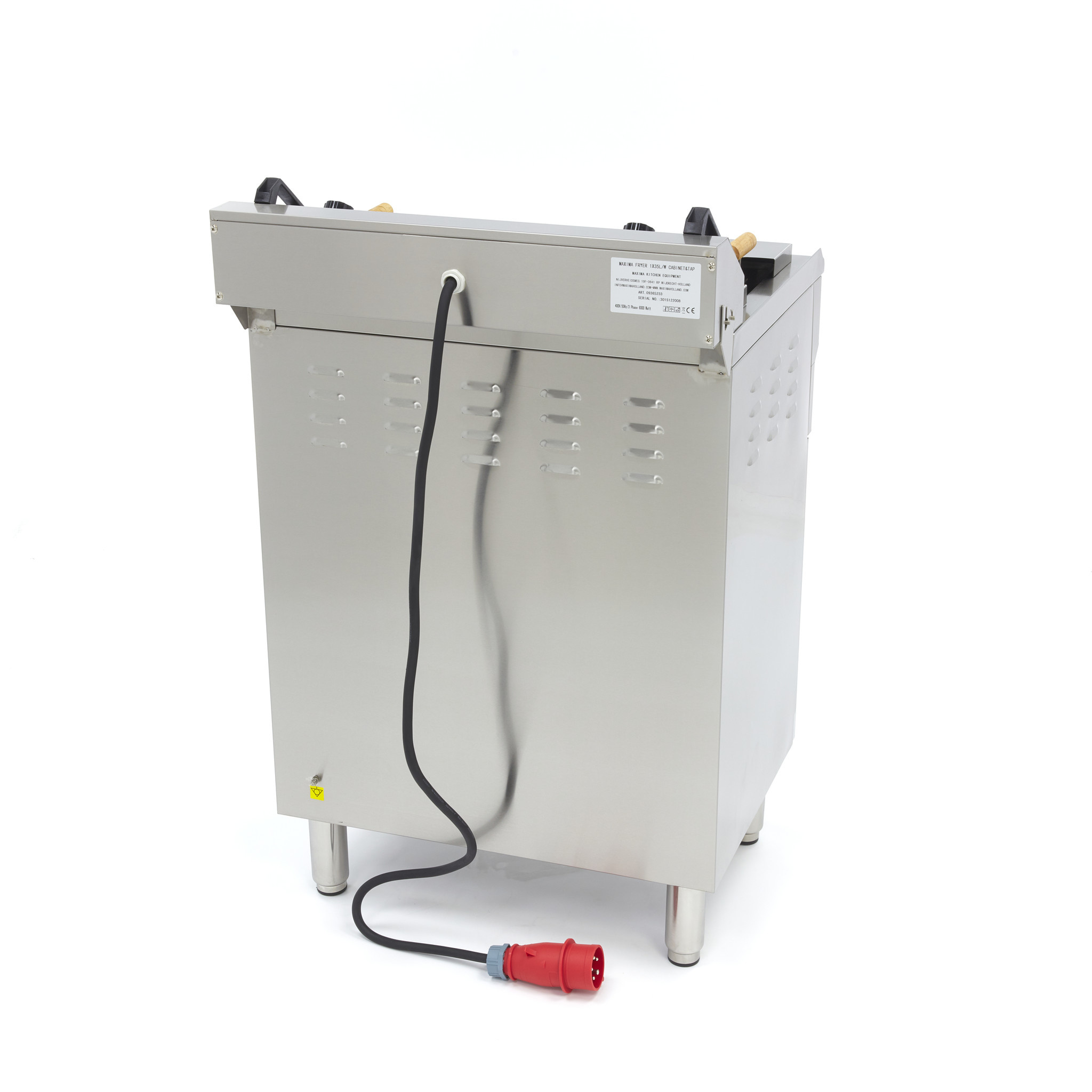Friteuza electrica cu robinet si dulap Maxima 35L 2
