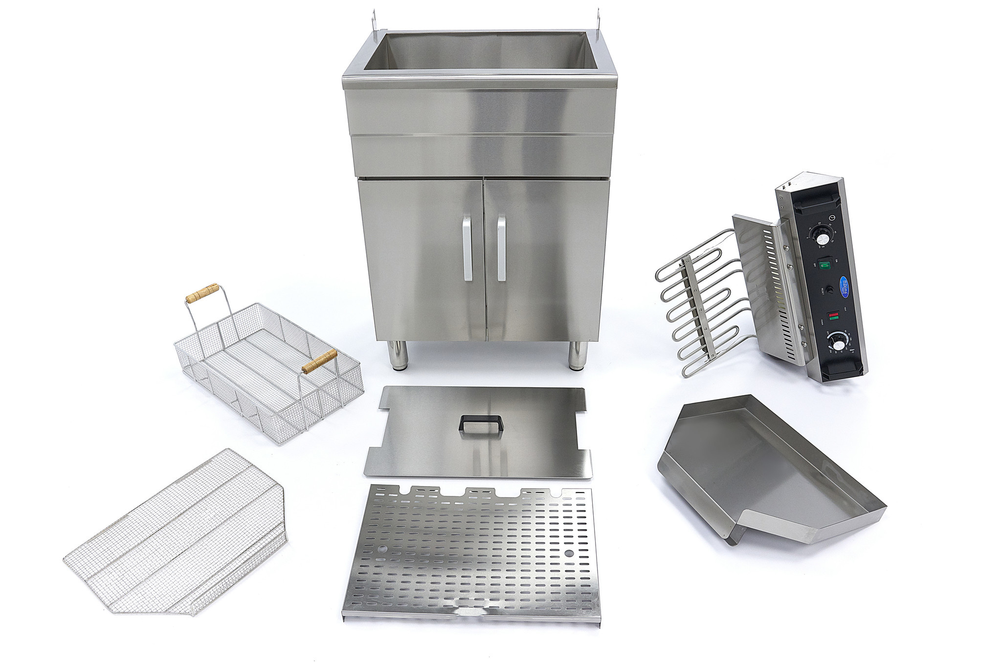 Friteuza electrica cu robinet si dulap Maxima 35L 3