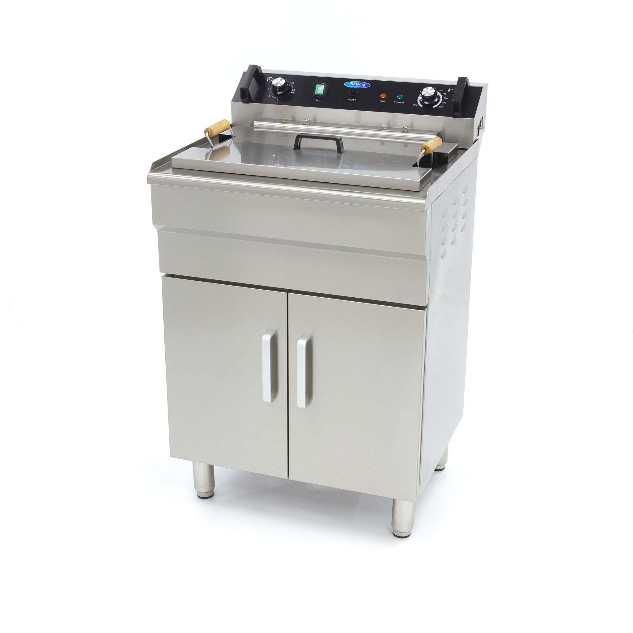 Friteuza electrica cu robinet si dulap Maxima 45L