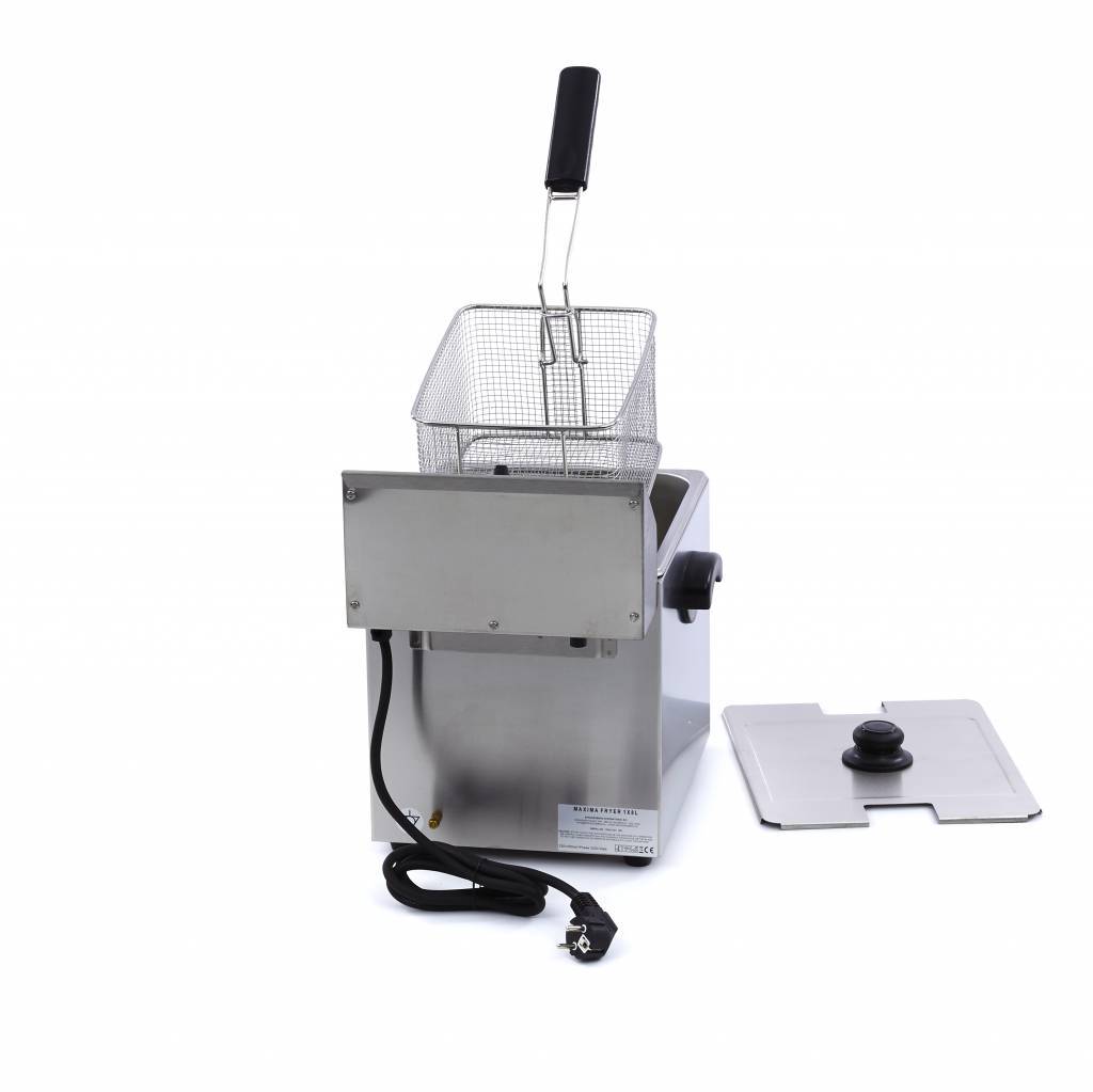 Friteuza electrica cu robinet Maxima 1x8L 2