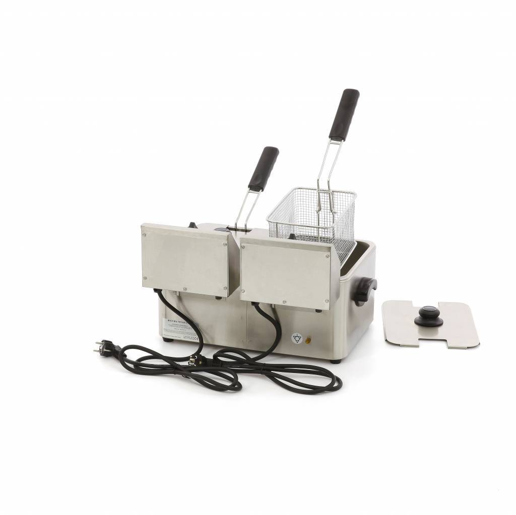 Friteuza electrica Maxima 2x4L 3