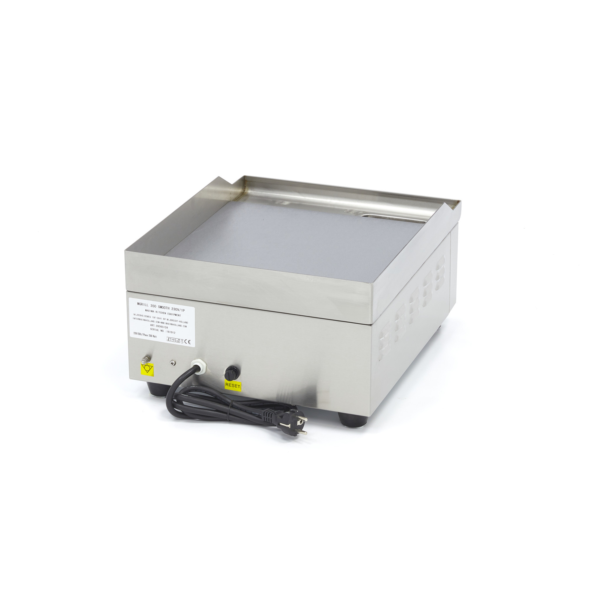 Grill frytop electric Maxima-36cm 3