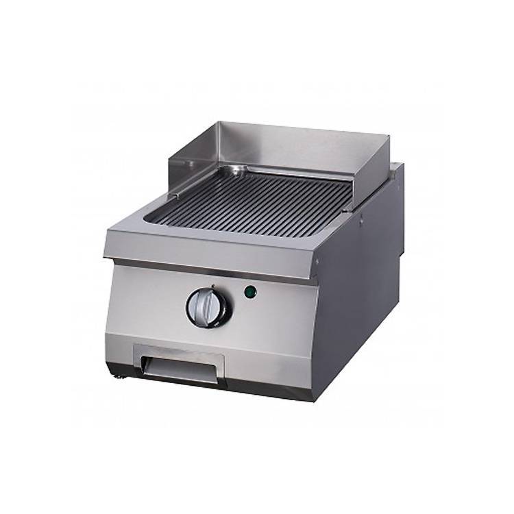 Grill frytop profesional alimentare gaz cu suprafata striata Maxima - 70x40