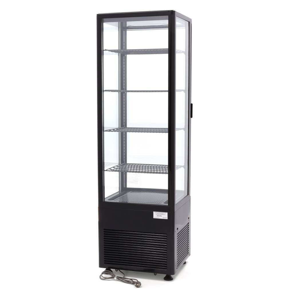 Vitrina frigorifica de prezentare neagra Maxima 235L 2