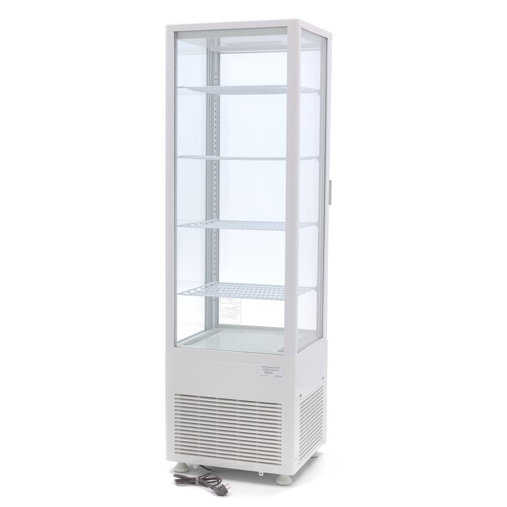 Vitrina frigorifica de prezentare alba Maxima 235L 2