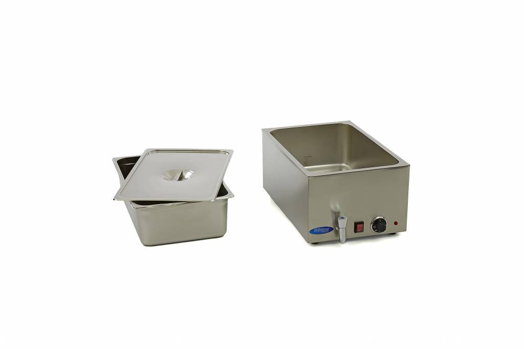Bain marie cu robinet Maxima-1x1/1GN 3