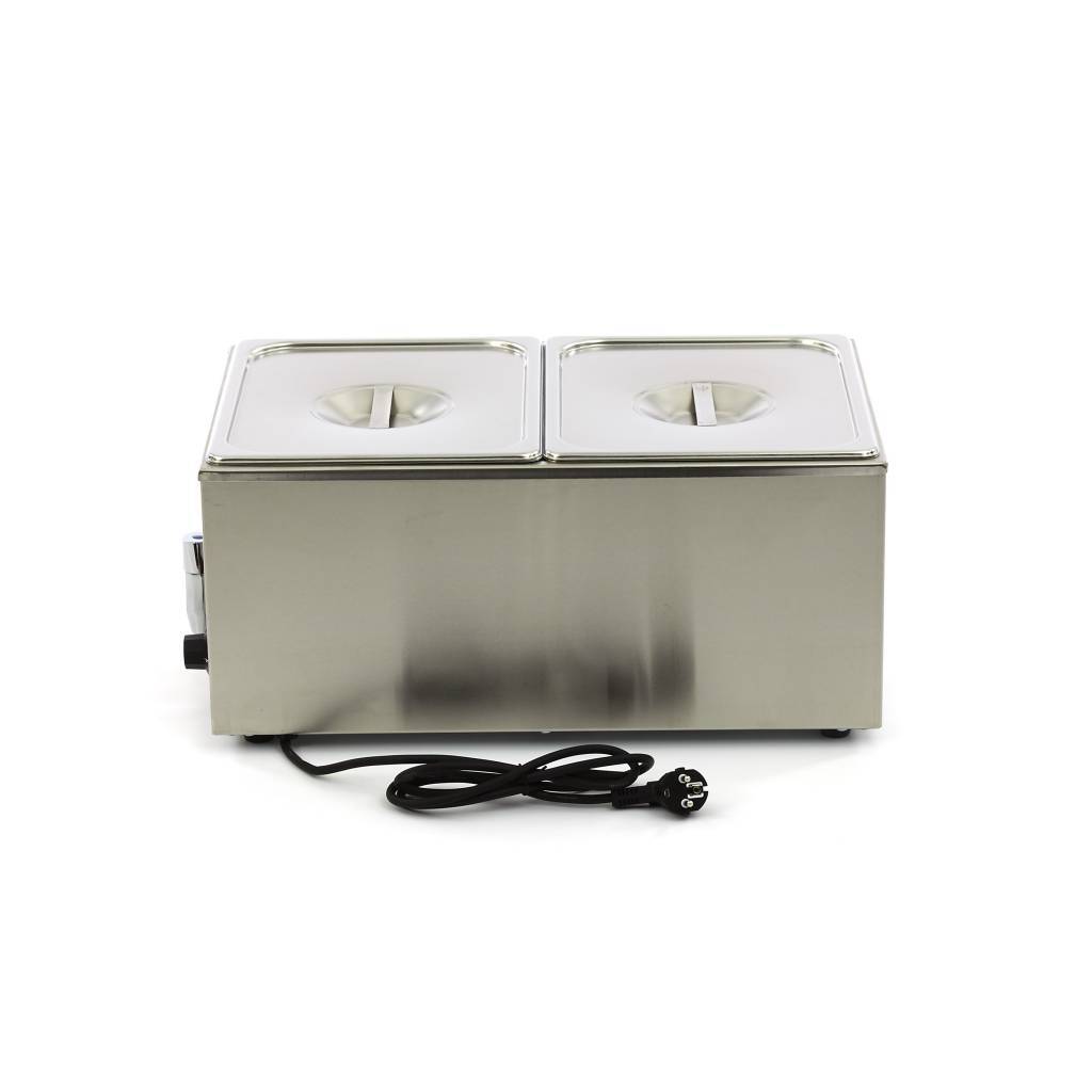 Bain marie cu robinet Maxima-2x1/2GN 2