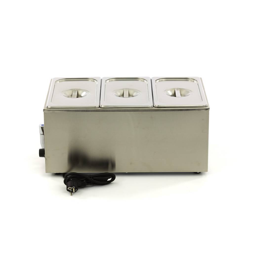 Bain marie cu robinet Maxima-3x1/3GN 2