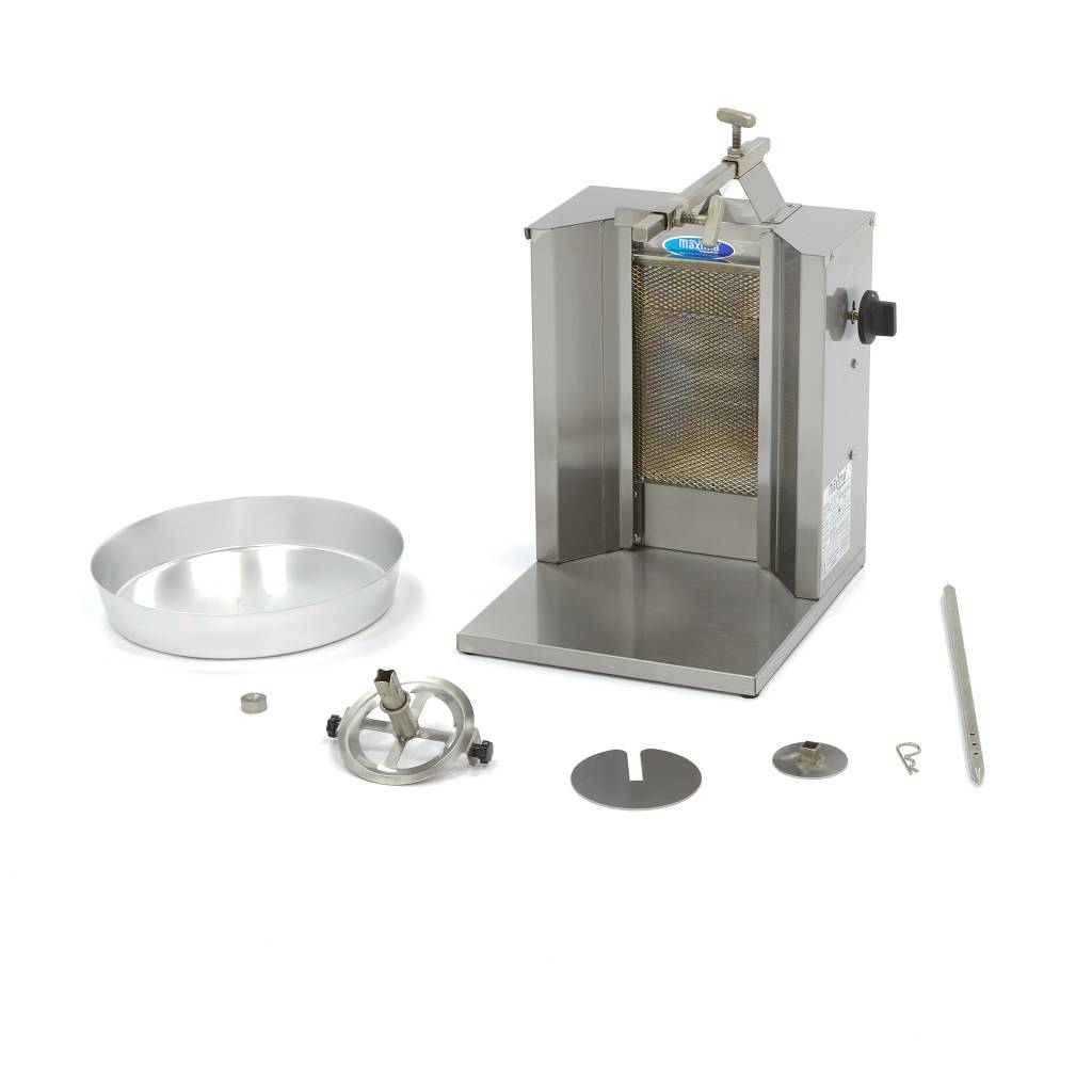 Aparat kebab/shaorma cu 1 arzator alimentare gaz Maxima 2