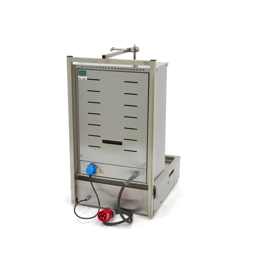 Aparat kebab/shaorma cu 3 arzatoare electric Maxima 2