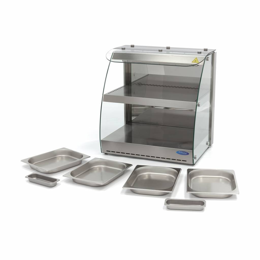 Vitrina calda 2 nivele Maxima-4x1/2GN 2