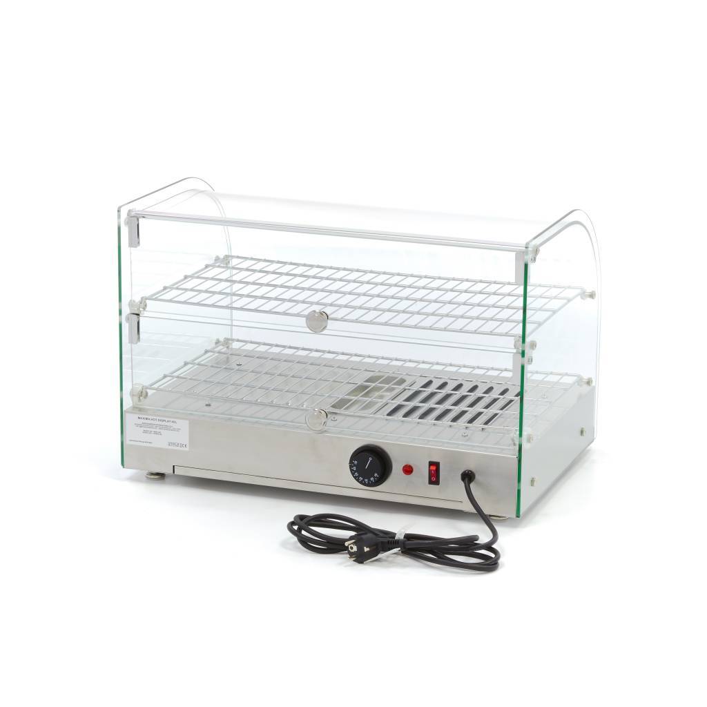 Vitrina calda de prezentare 2 nivele Maxima-45L 2