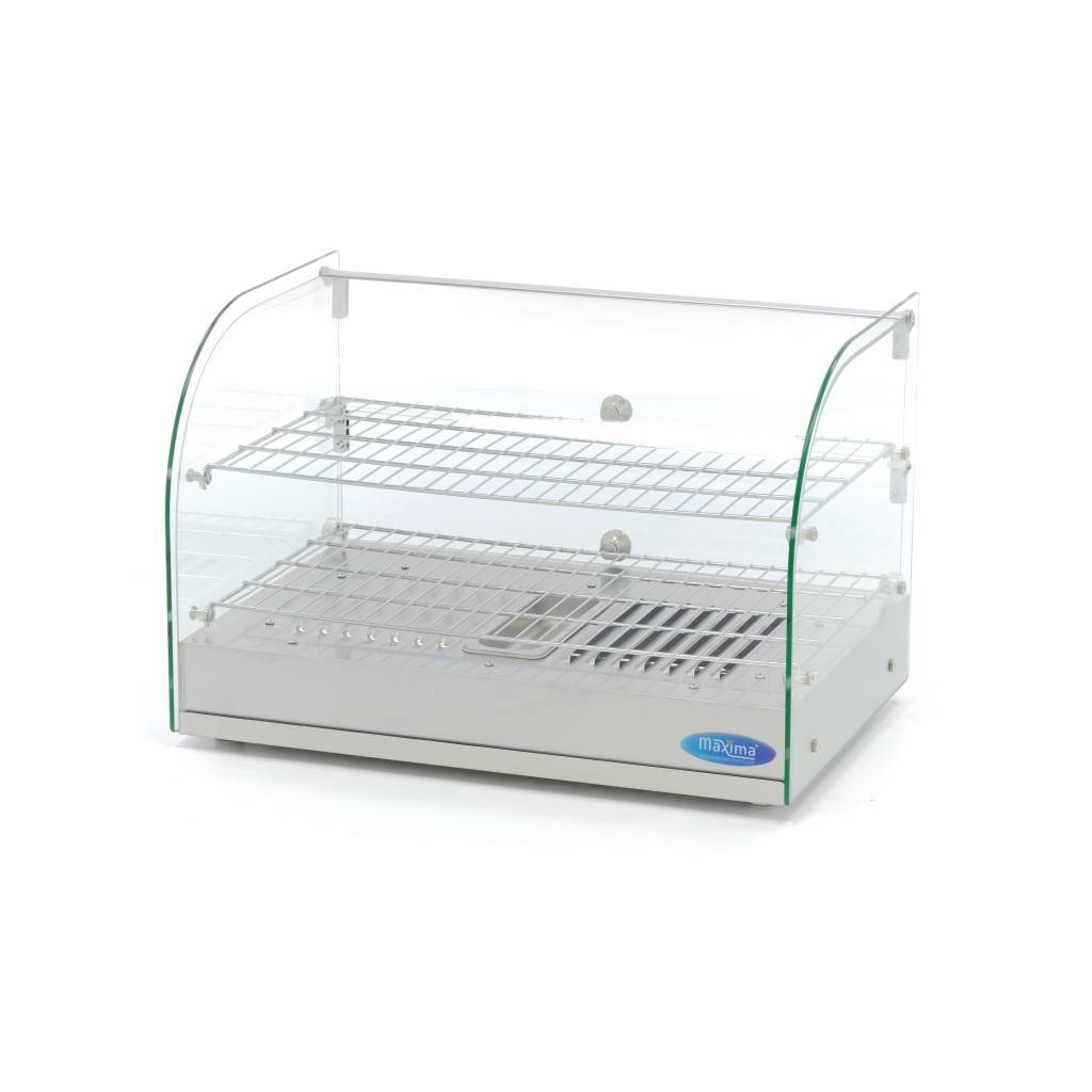 Vitrina calda de prezentare 2 nivele Maxima-45L