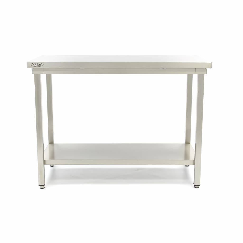Masa inox cu polita Maxima 1800x700mm