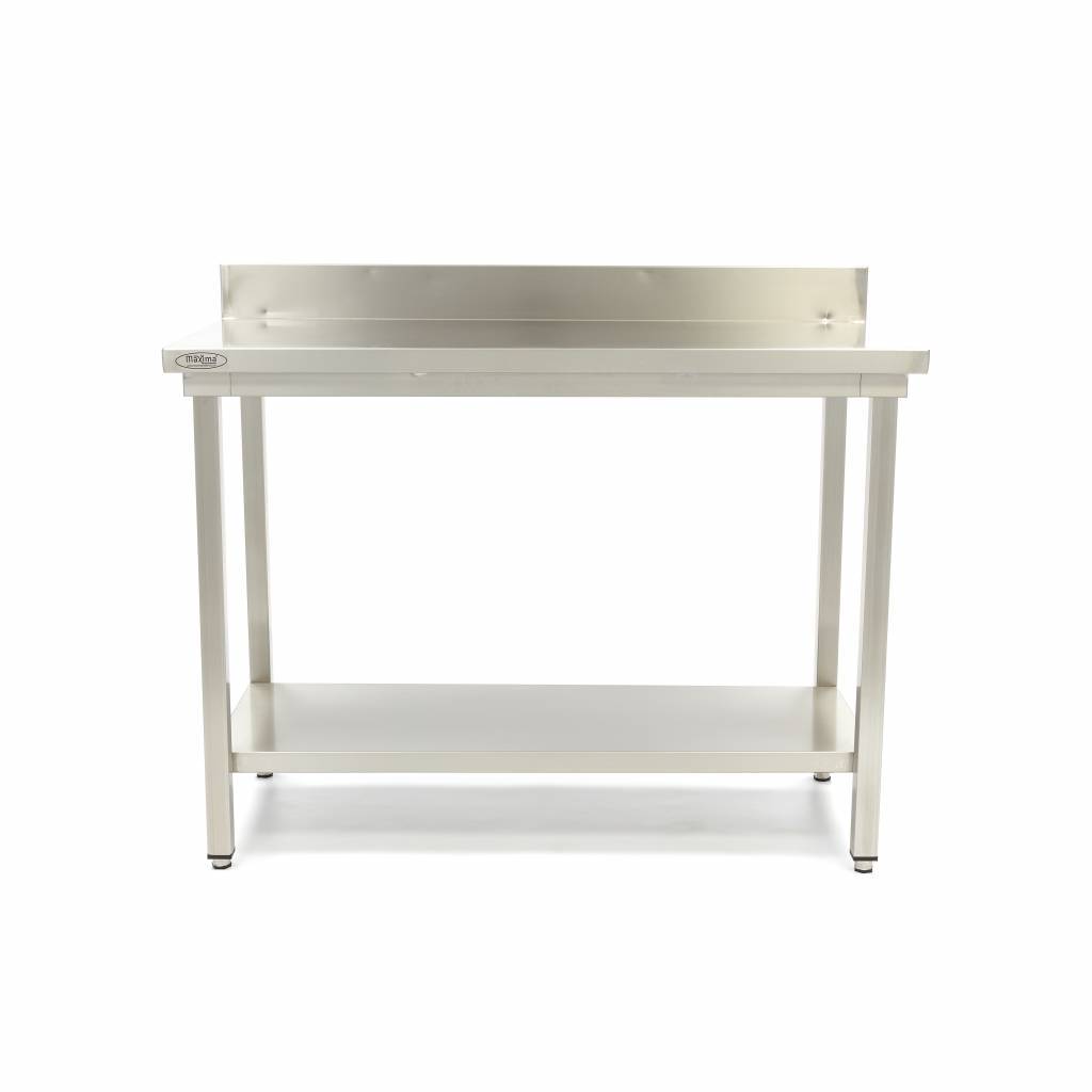 Masa inox cu polita Maxima 600x700mm
