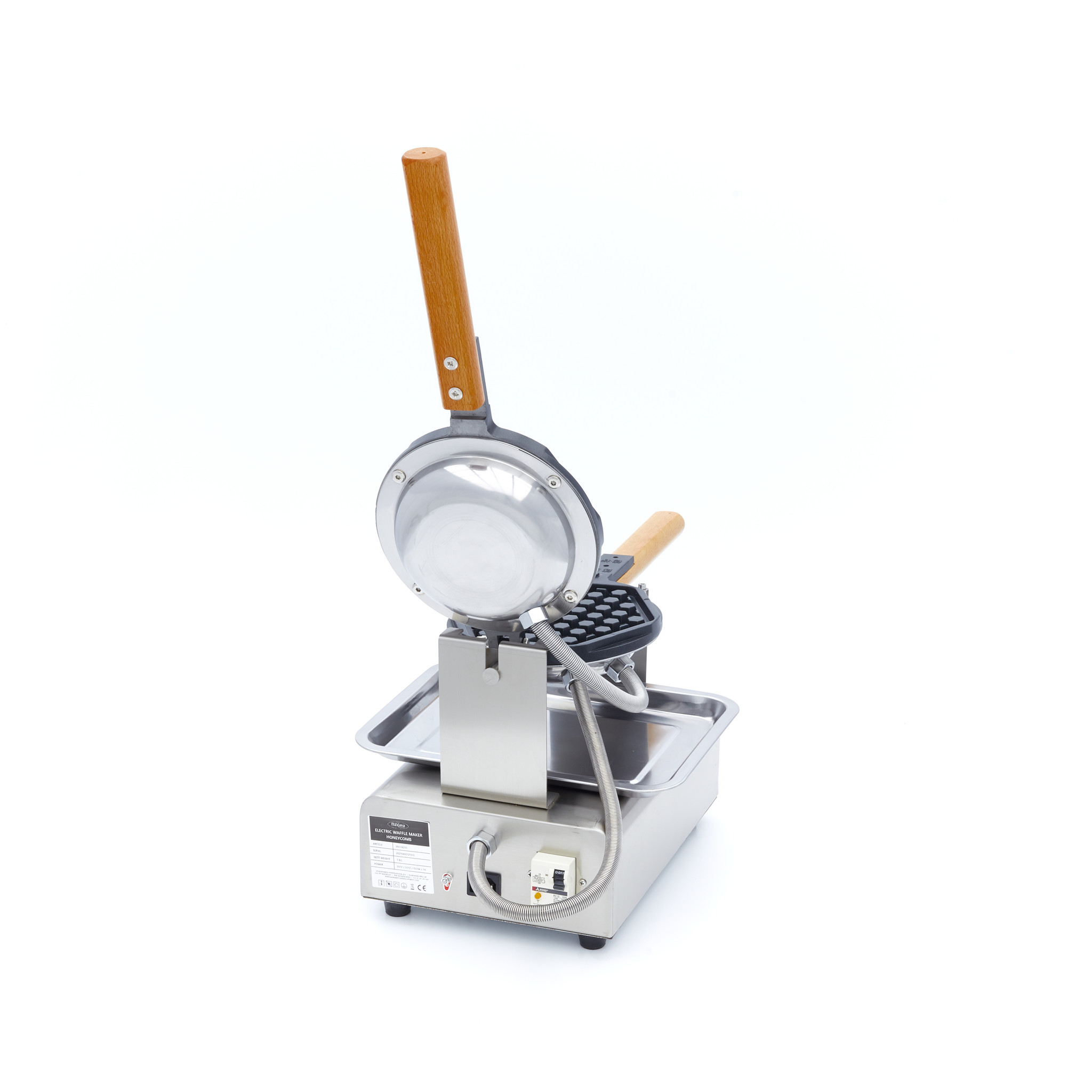 Aparat waffle in forma de fagure Maxima 3