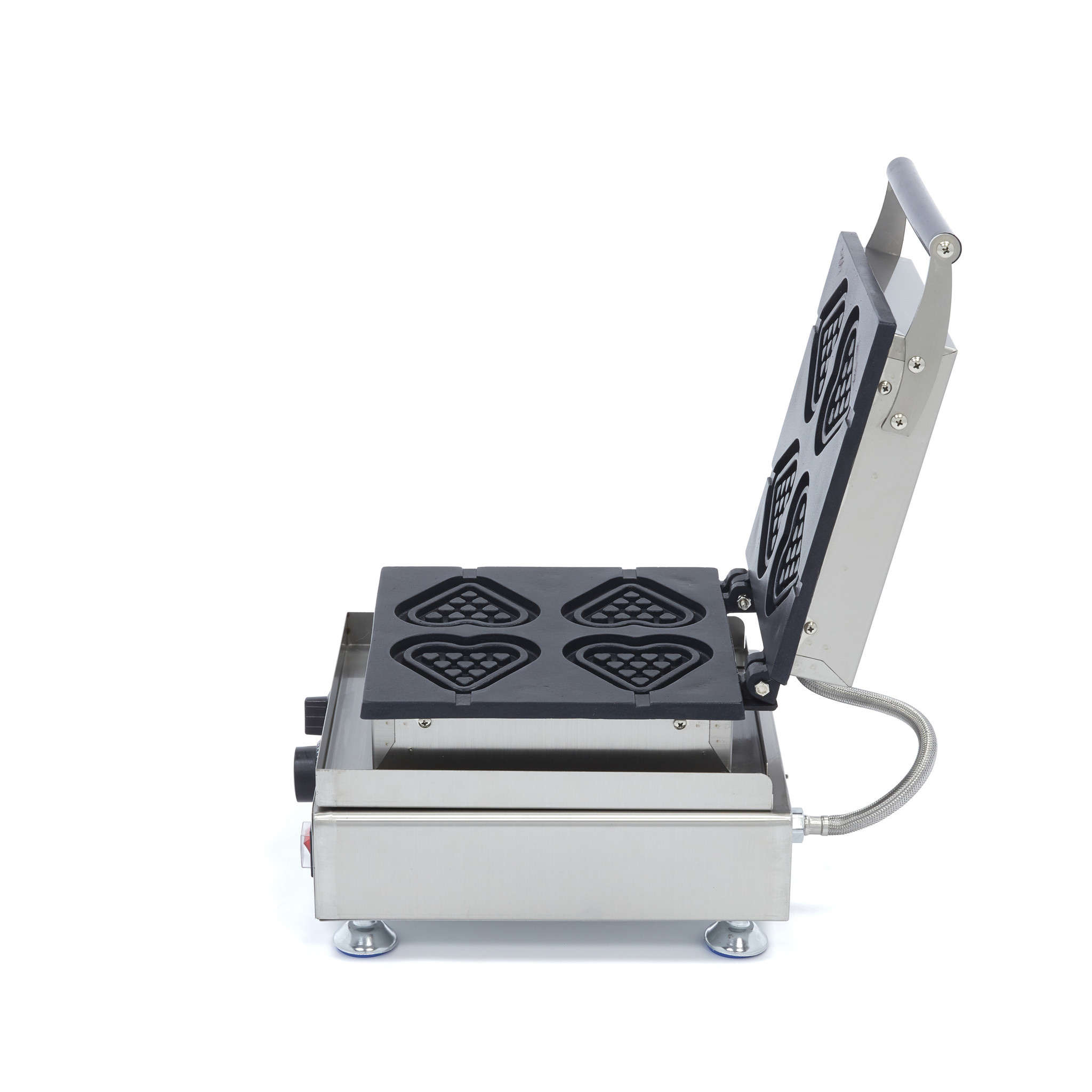 Aparat waffle in forma de inima Maxima-4 bucati 3