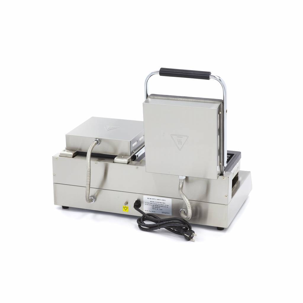 Aparat waffle dublu Maxima 2